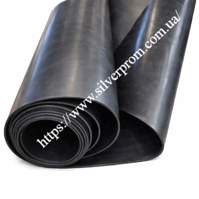 Гумова техпластина МБС 5мм Рулонна техпластина NBR 5мм МБС Silverprom