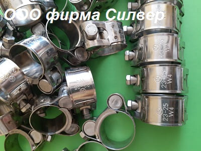 Хомут с шарнирным болтом Хомут с шарнирным болтом