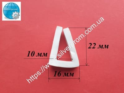 Купить Силиконовый уплотнитель п образный 16х22мм