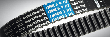 optibelt OMEGA HL Высокоэффективные зубчатые ремни из хлоропрена с армированным стекловолокном кордшнуром optibelt OMEGA HL Высокоэффективные зубчатые ремни из хлоропрена с армированным стекловолокном кордшнуром