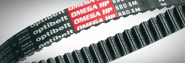 optibelt OMEGA HP Высокоэффективные зубчатые ремни из хлоропрена с армированным стекловолокном кордшнуром optibelt OMEGA HP Высокоэффективные зубчатые ремни из хлоропрена с армированным стекловолокном кордшнуром