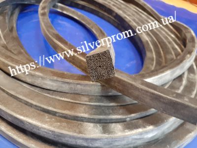 Пориста гума EPDM прямокутного перерізу Silverprom