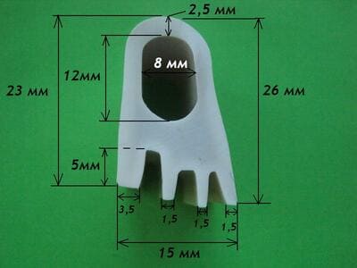 Профильные уплотнения для Дверей КУПИТЬ