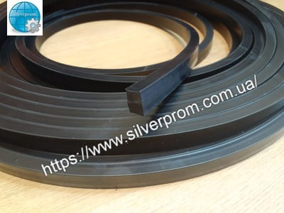 Шнур гумовий МБС прямокутного профілю 12х20 мм