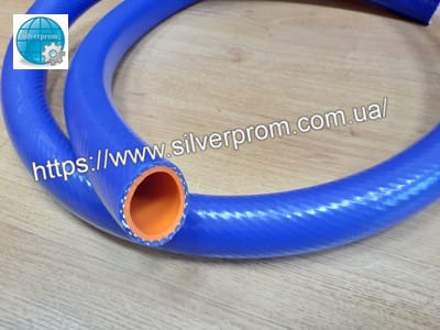 Армований силіконовий промисловий шланг Silverprom
