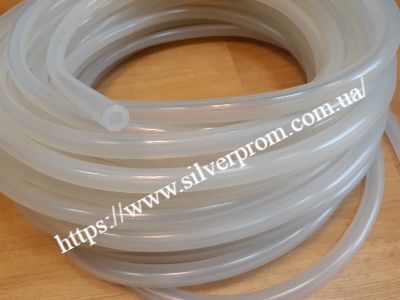 Трубка силіконова 15х3мм харчова