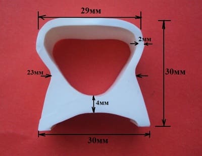 Уплотнитель силиконовый для дверей термокамер