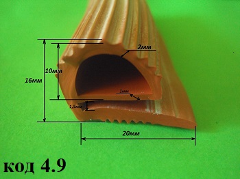  Силиконовое уплотнение на печь 