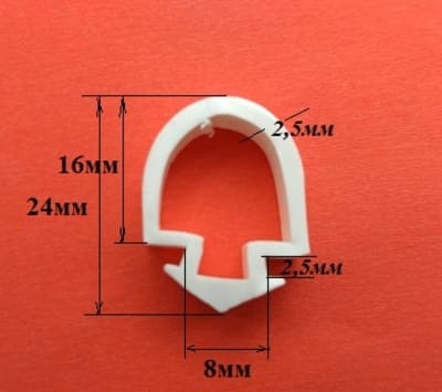 уплотнительная резина на дверной периметр ротационной печи