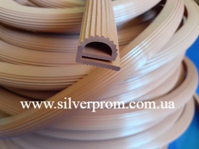 Ущільнювач силіконовий е-подібний 16х20