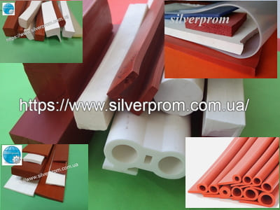 Виготовлення ущільнювачів за зразком Silverprom Виготовлення гумових і силіконових ущільнювачів за зразком