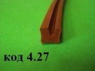 Уплотнитель Для Печей П- Образный 6х6мм — Купить.178