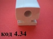 Уплотнитель Силиконовый Для Дверей Печи 15х16мм.185