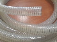 Шланг ПВХ прозрачный 20мм армированный стальной спиралью
