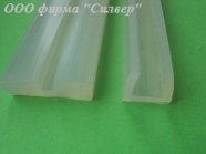 Прозорий силіконовий термопрофіль